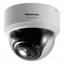 Аналоговая видеокамера купольная Panasonic WV-CF314LE 650 ТВЛ
