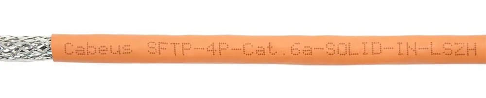 Cabeus SFTP-4P-Cat.6a-SOLID-IN-LSZH