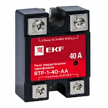 Реле твердотельное однофазное RTP-40-AA EKF