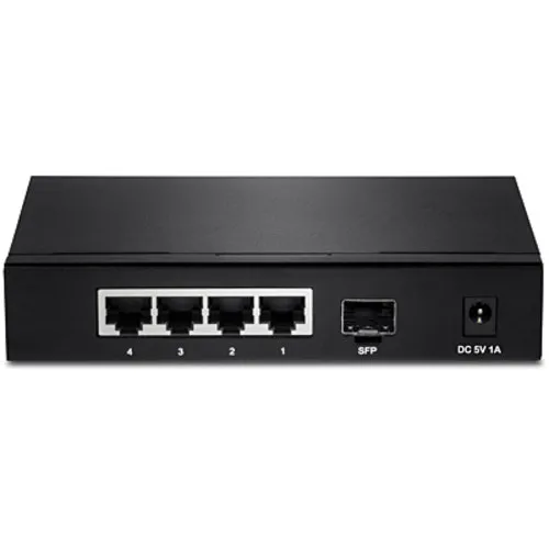 Коммутатор TrendNet TEG-S51SFP (1000 Base-TX (1000 мбит/с), 1 SFP порт)