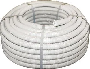 Труба гофр. ПВХ Plast с зондом d20мм (100м.) EKF