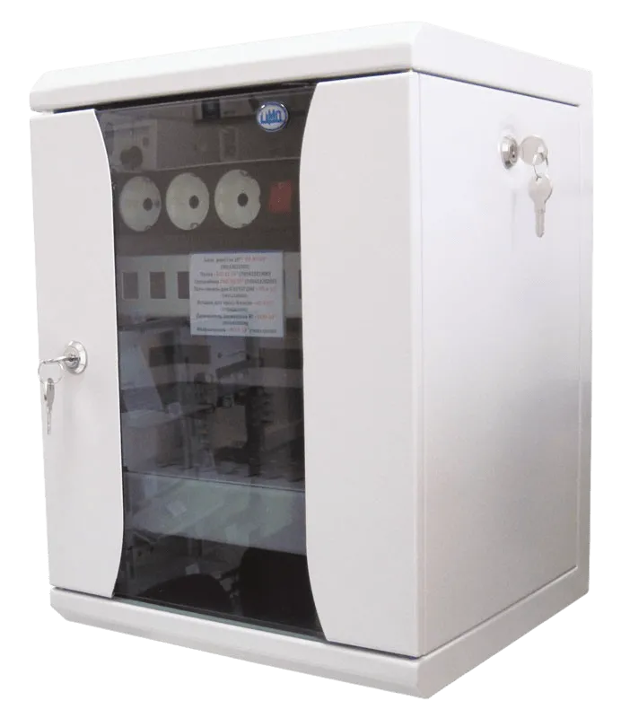 Шкаф телекоммуникационный настенный 10" 12U, (320 × 255)