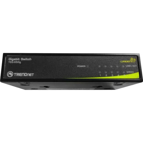 Коммутатор TrendNet TEG-S50g (1000 Base-TX (1000 мбит/с), Без SFP портов)