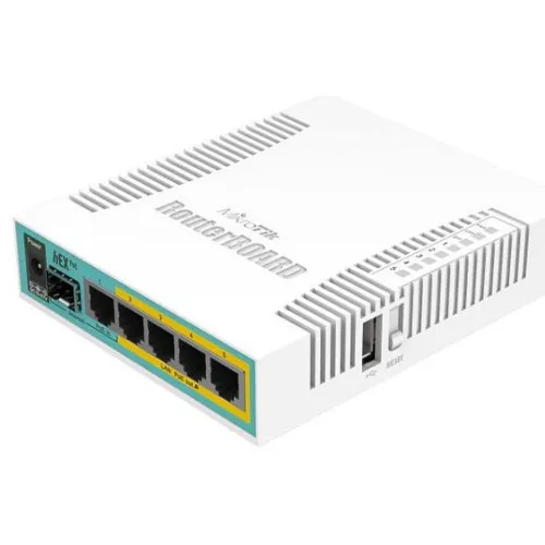 Маршрутизатор Mikrotik RB960PGS hEX (10/100/1000 Base-TX (1000 мбит/с))