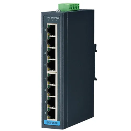 Коммутатор ADVANTECH EKI-2728I-CE (1000 Base-TX (1000 мбит/с), Без SFP портов)