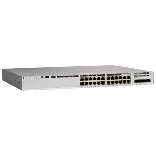 Коммутатор Cisco Catalyst C9200L-24P-4X-RE (1000 Base-TX (1000 мбит/с), 4 SFP порта)