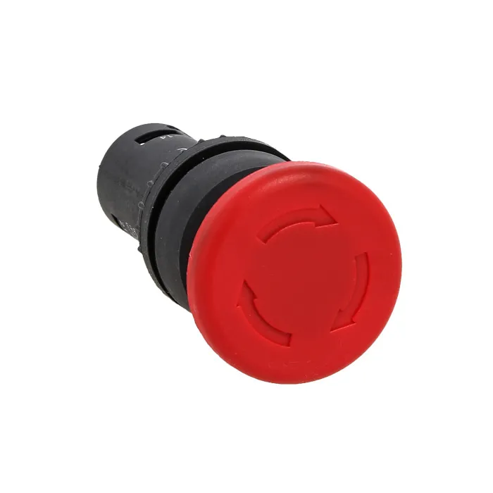 Кнопка SW2C-11MZ поворотная красная NO+NC Грибок EKF
