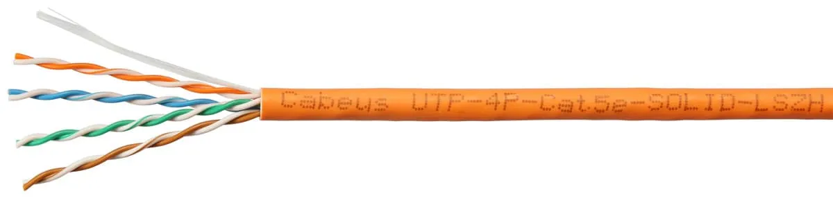 Cabeus UTP-4P-Cat.5e-SOLID-LSZH