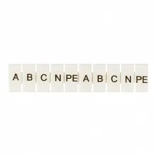 Маркеры для JXB-ST 6 с символами "A, B, C, N, PE" (10 шт.) EKF