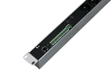 Гор блок розеток Rem-2MC,Linux,мониторинг,измерение/управление2xC19,1фаза32А,19",колодка