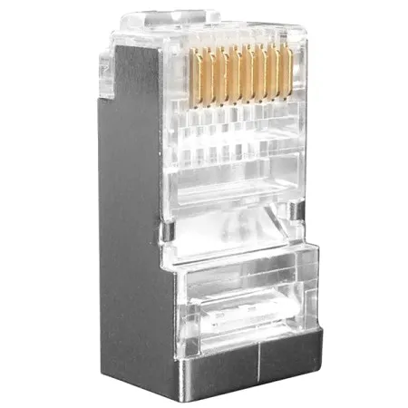 Hyperline PLUG-8P8C-U-C6-SH-100
