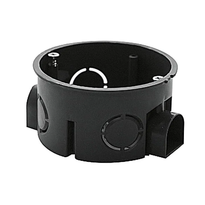 Коробка установочная приборная КМТ-010-044 со стык. узлами и саморезами для твердых стен (71х42) EKF