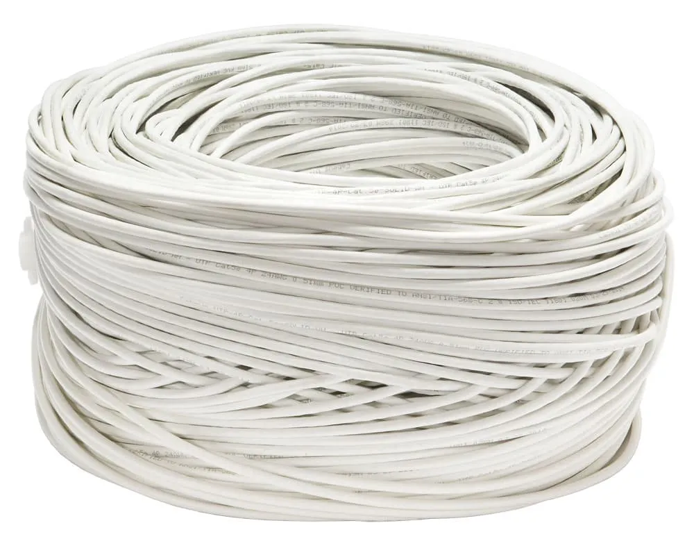 Cabeus UTP-4P-Cat.5e-SOLID-WH