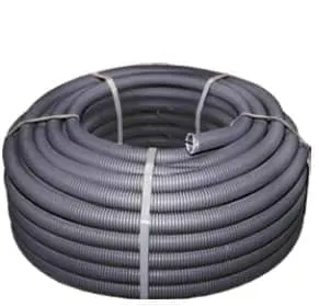 Труба гофр. FRHF с зондом d25мм (75м) черная Plast EKF