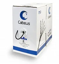 Витая пара Cabeus UTP-4P-Cat.5e-SOLID-BK 5e Черный 