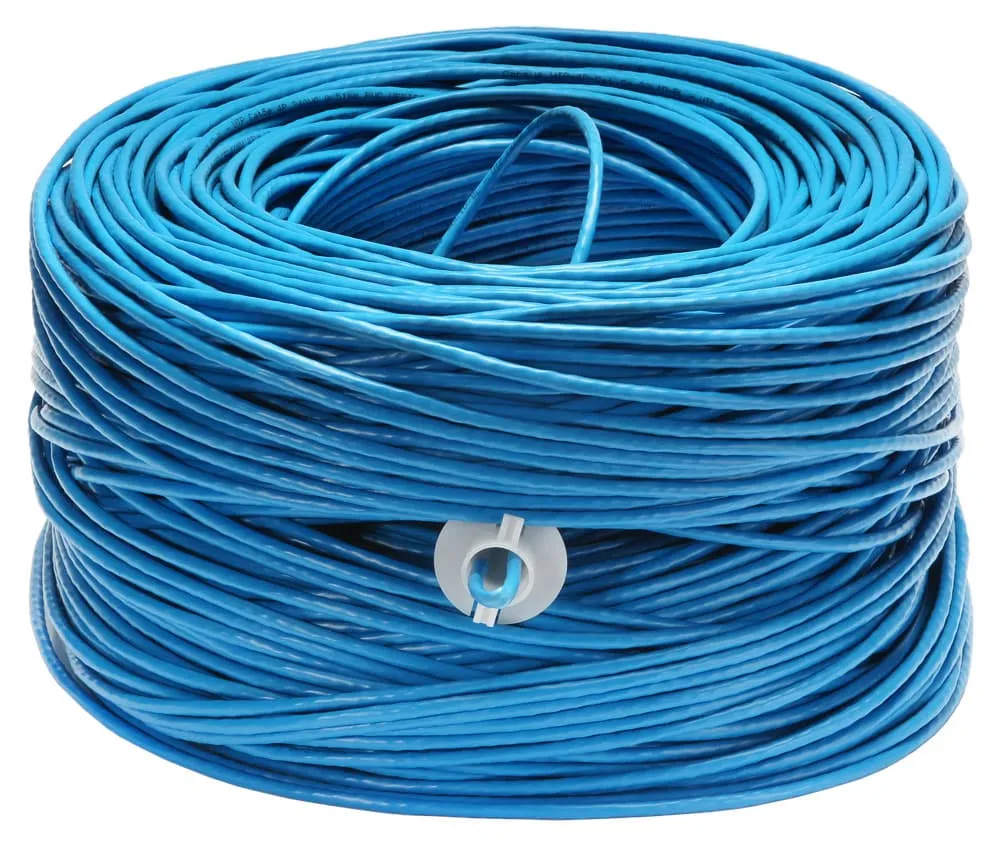 Cabeus UTP-4P-Cat.5e-SOLID-BL
