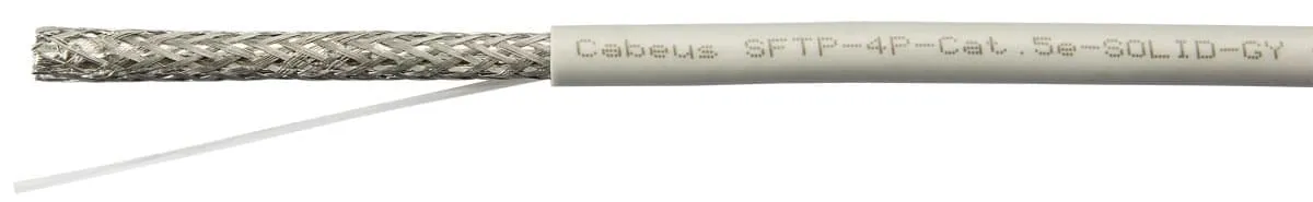Cabeus SFTP-4P-Cat.5e-SOLID-GY