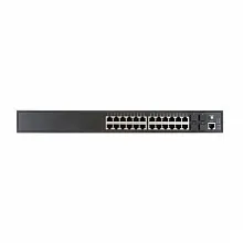 Коммутатор Zyxel EX-3528 EX-3524-0000-00-WR (1000 Base-TX (1000 мбит/с), Без SFP портов)