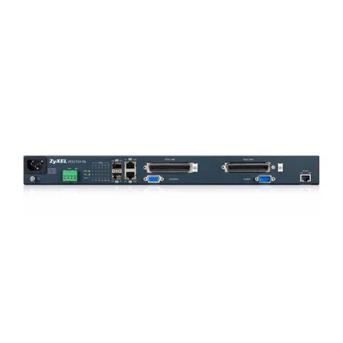 Коммутатор Zyxel VES1724-56B2 VES1724-56B2-EU01V1F (1000 Base-TX (1000 мбит/с), 2 SFP порта)