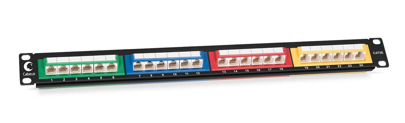 Cabeus PLCOL-24-Cat.5e-Dual IDC
