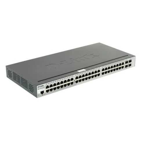 Коммутатор D-link DGS-1510-52L/ME (1000 Base-TX (1000 мбит/с), 4 SFP порта)
