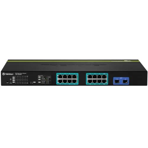 Коммутатор TrendNet TPE-1620WS (1000 Base-TX (1000 мбит/с), 2 SFP порта)