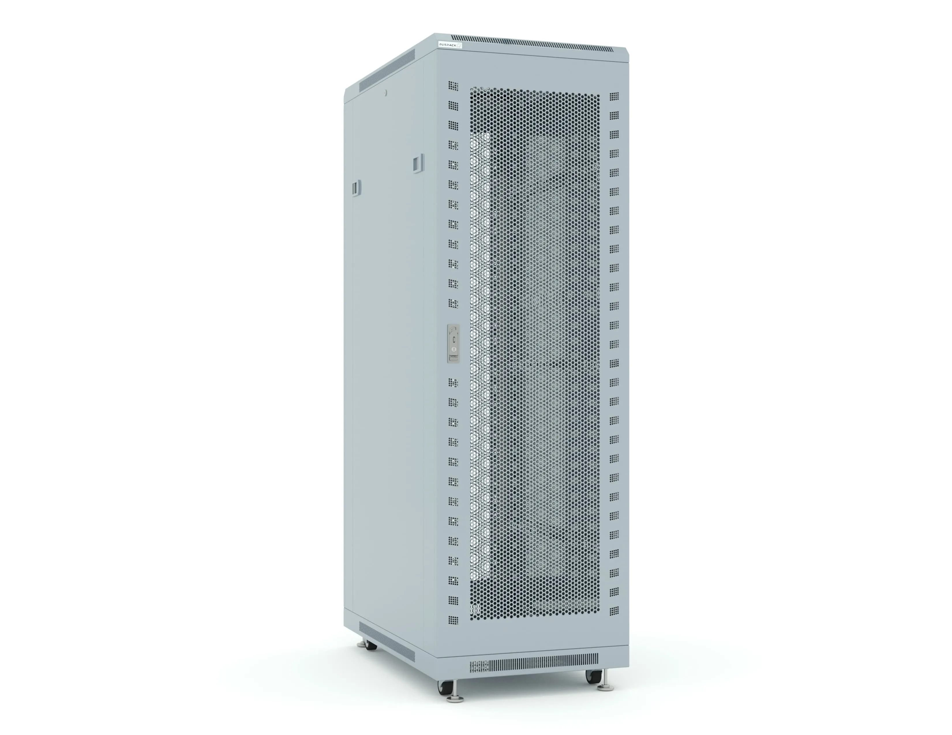 RUSRACK 37U 600х1000, перф. дверь