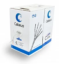 Витая пара Cabeus UTP-4P-Cat.5e-SOLID-GY 5e Серый 