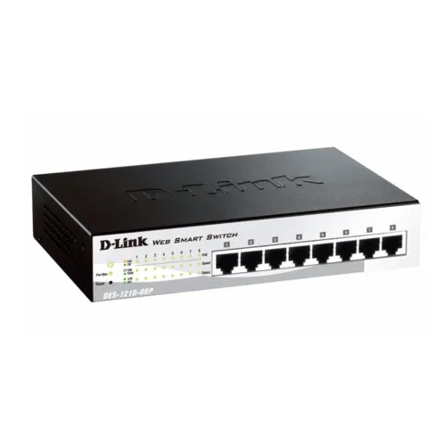 Коммутатор D-link DES-1210-08P DES-1210-08P/C1A (100 Base-TX (100 мбит/с))