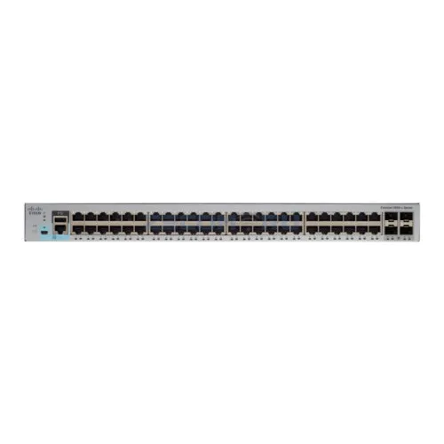 Коммутатор Cisco WS-C2960L-48PS-LL (1000 Base-TX (1000 мбит/с), 4 SFP порта)