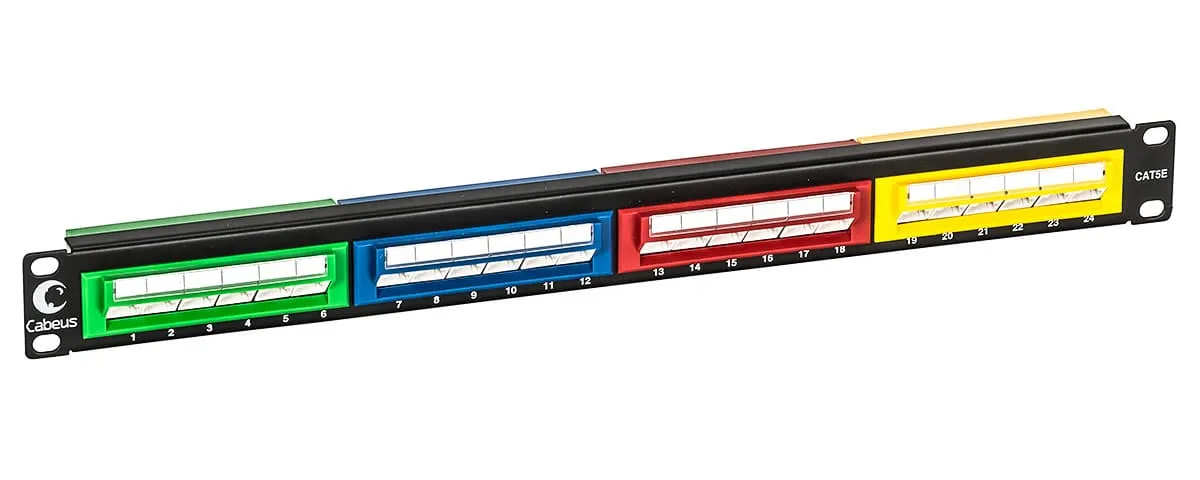 Cabeus PLCOL-24-Cat.5e-Dual IDC