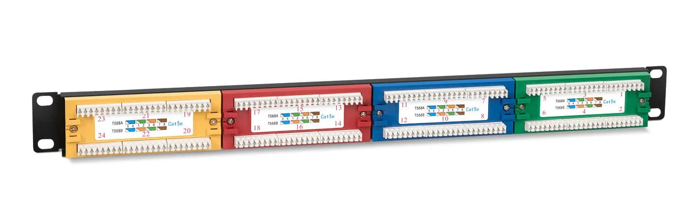 Cabeus PLCOL-24-Cat.5e-Dual IDC