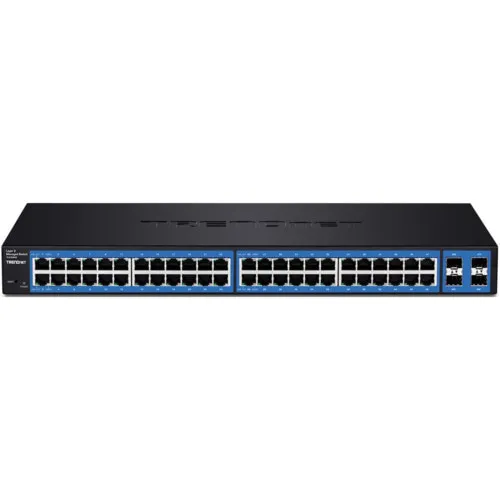 Коммутатор TrendNet TL2-G448 (1000 Base-TX (1000 мбит/с), 4 SFP порта)