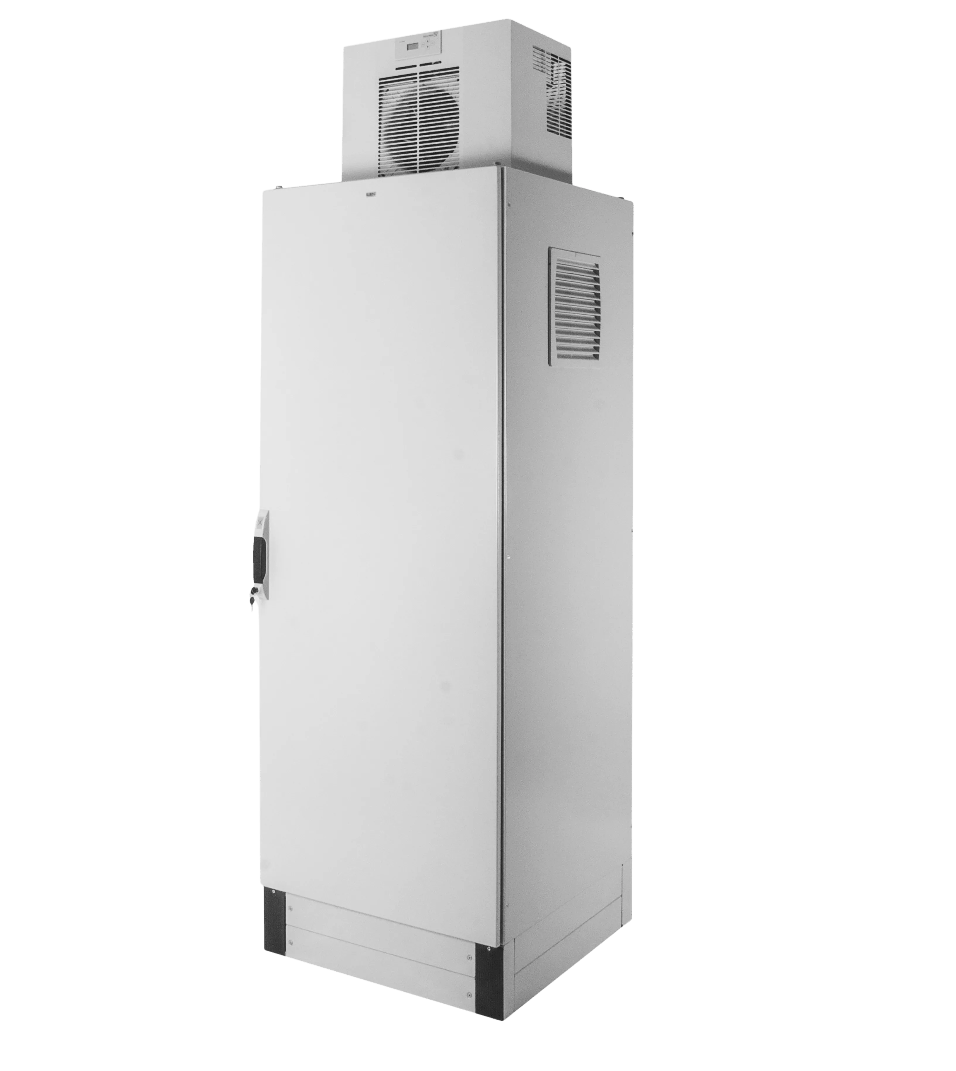 Кондиционер в крышу шкафов Elbox серии EMS, 451 × 588 × 393, 1000 Вт, 230 В, цвет серый