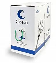 Витая пара Cabeus UTP-4P-Cat.5e-SOLID-GN 5e Зеленый 
