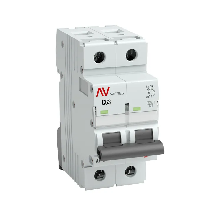 AV-6 DC 2P  6A (C) 6kA EKF AVERES