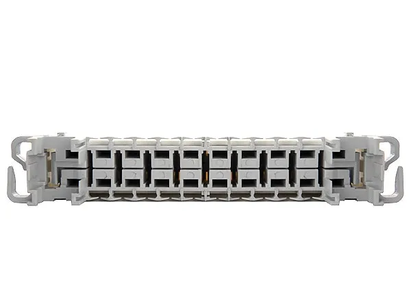 Размыкаемый плинт 2/10, универсальный, маркировка 1...10, кат. 5е SINELLS DP-10/10profil/5