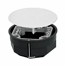 Коробка распаячная КМП-020-023 для полых стен с мет. лапками, клеммником и крышкой (108х50) EKF