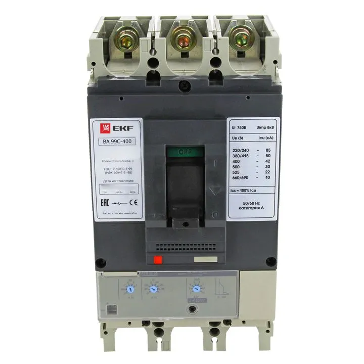 ВА-99C (Compact NS) 400/400А 3P 45кА EKF
