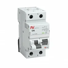 DVA-6 1P+N 40А (C) 30мА (AC) 6кА EKF AVERES