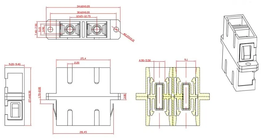 Hyperline FA-P11Z-DSC/DSC-N/BK-BL