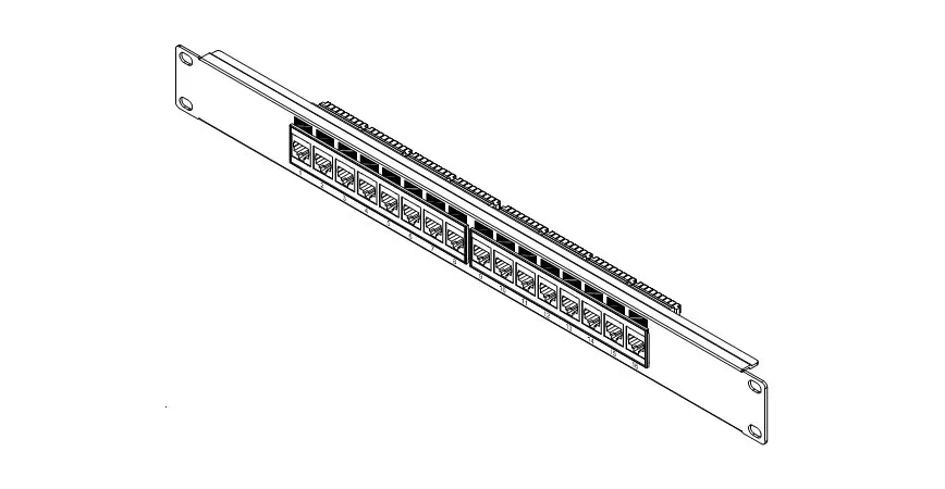 Hyperline PP3-19-16-8P8C-C5E-110D