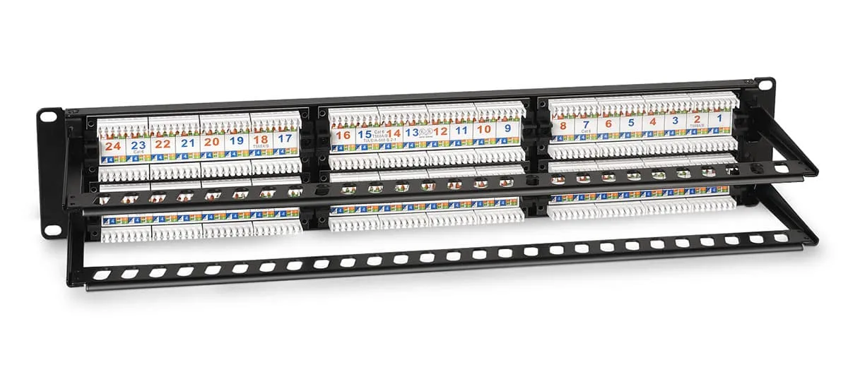 Cabeus PL-48-Cat.6A-Dual IDC