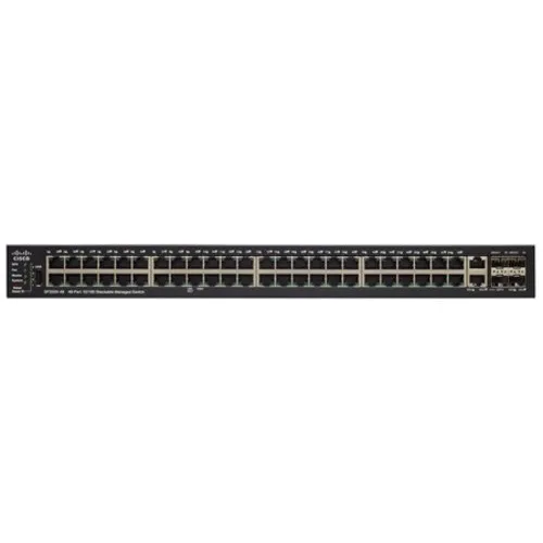 Коммутатор Cisco SF550X-48P-K9 SF550X-48P-K9-EU (100 Base-TX (100 мбит/с), 4 SFP порта)