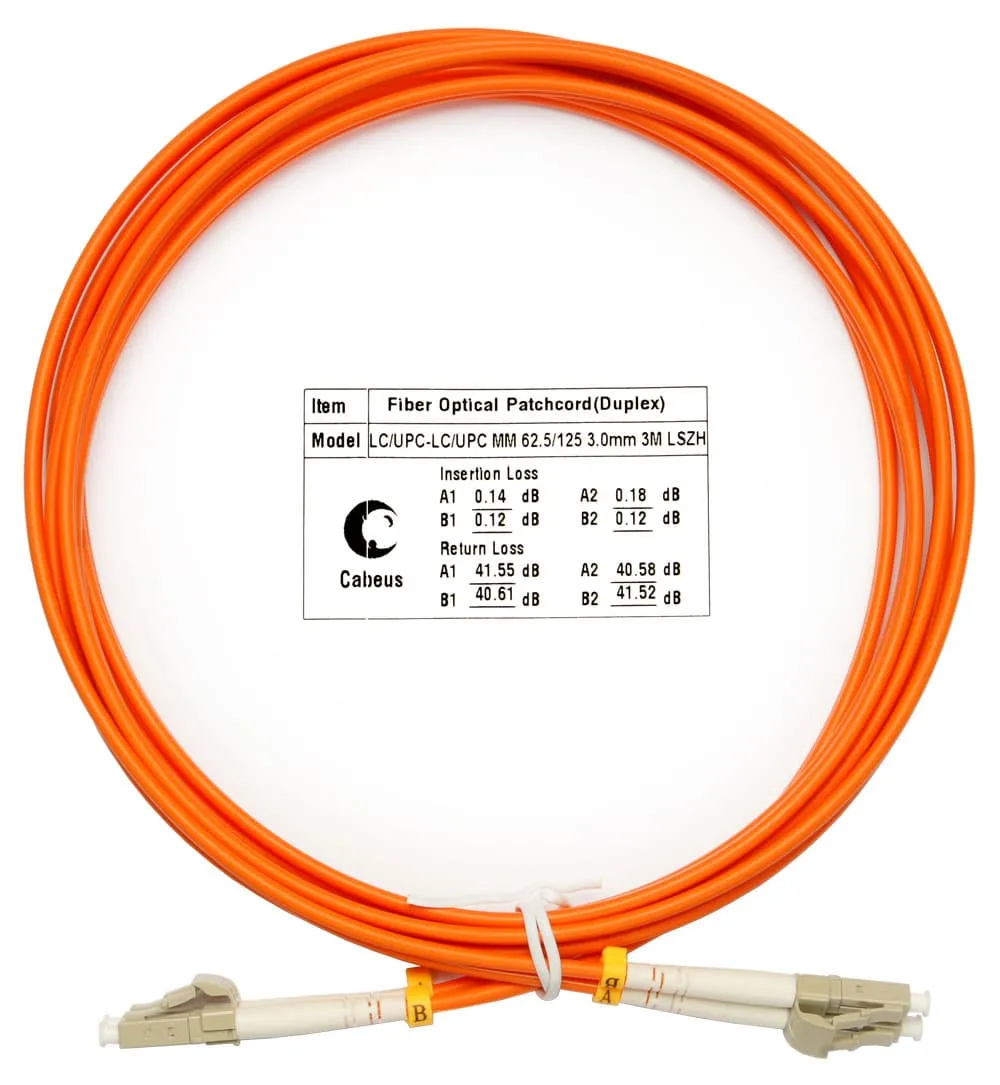 Cabeus FOP-62-LC-LC-3m