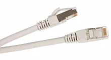 Патч-корд медный Cabeus PC-SSTP-RJ45-Cat.6a-0.5m-LSZH 19" кабель 6a  серый