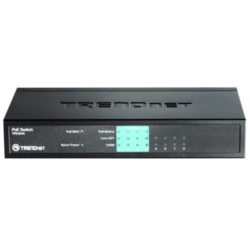 Коммутатор TrendNet TPE-S44 (100 Base-TX (100 мбит/с), Без SFP портов)