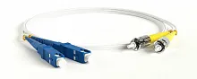 Hyperline FC-D2-9A1-SC/UR-ST/UR-H-5M-LSZH-WH
