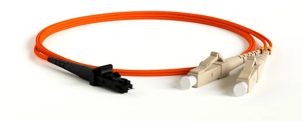 Hyperline FC-D2-50-LC/PR-MTRJM/PR-H-10M-LSZH-OR