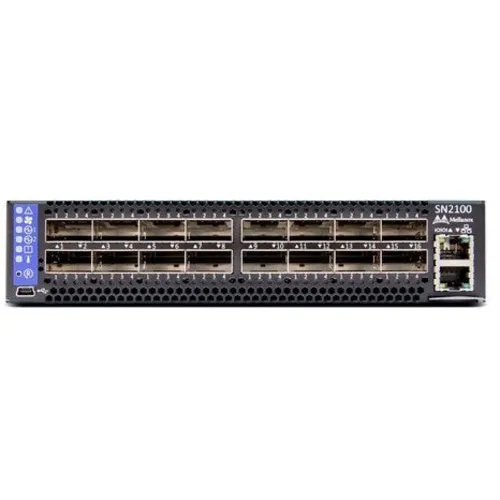 Коммутатор Mellanox MSN2100-BB2FO SPECTRUM (Без LAN портов, 16 SFP портов)